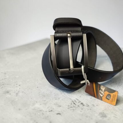Smooth Finish Genuine Leather Men's Belt