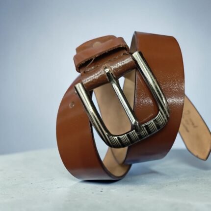 Pinhole Genuine Leather Men's Belt